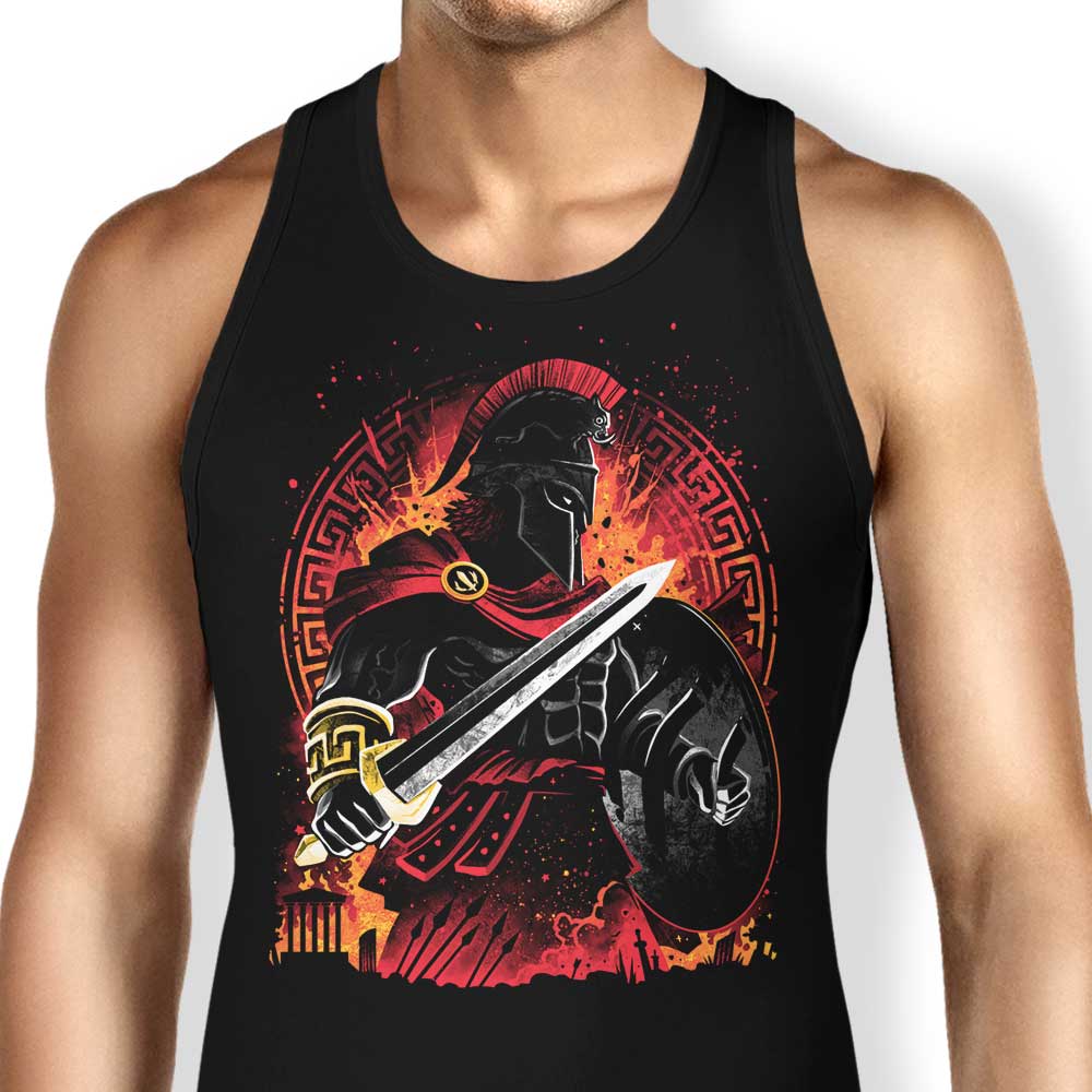 Spartan Fury Tank Top - Adult & Kids T-Shirts, Sweatshirts & Hoodies apparel design preview 1