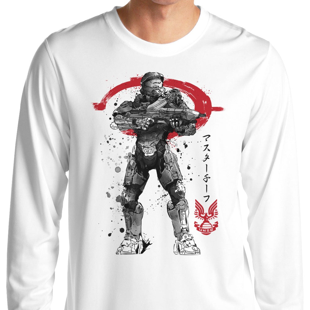 Spartan Sumi-e - Adult & Kids T-Shirts, Sweatshirts & Hoodies apparel design preview 1