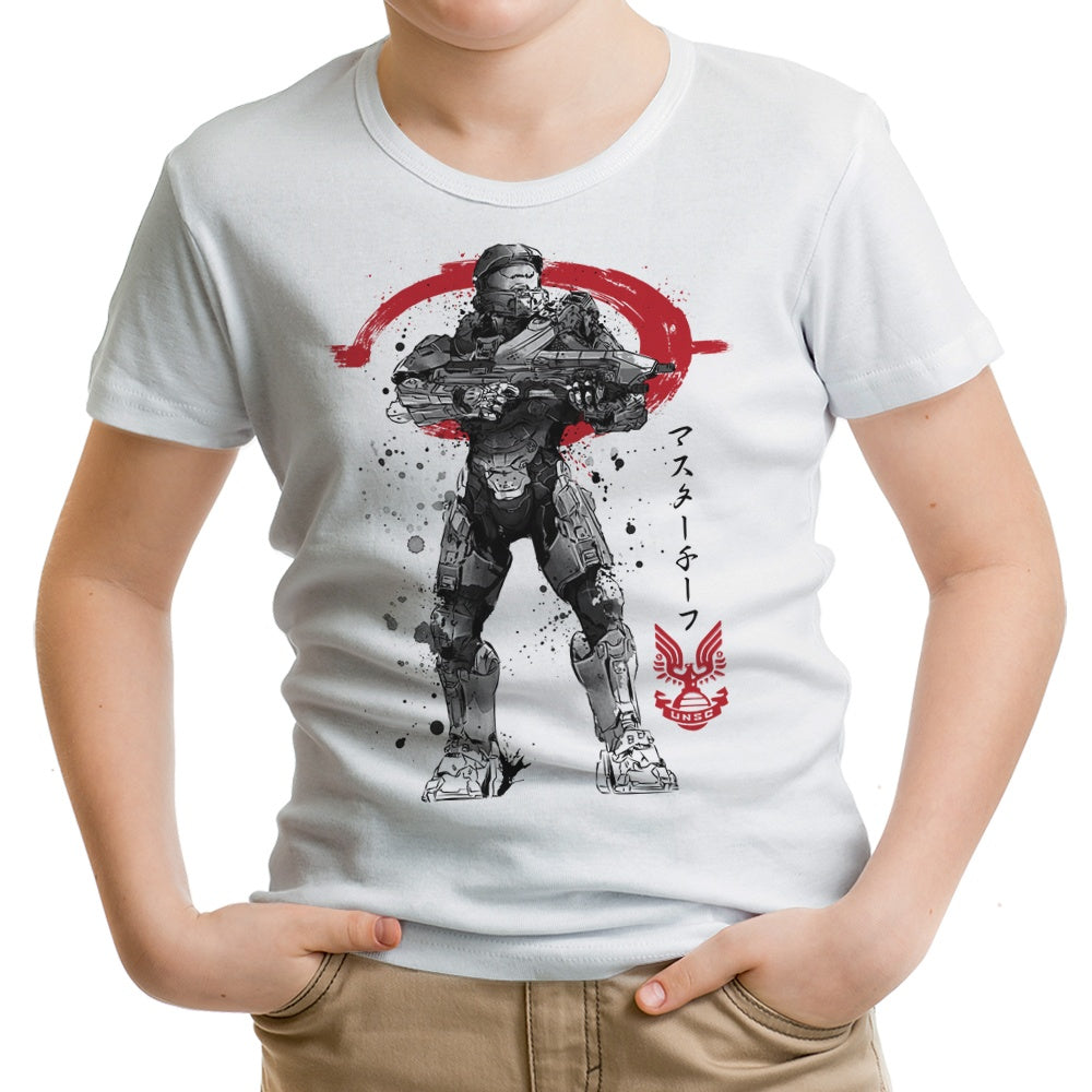 Spartan Sumi-e Youth Apparel - Adult & Kids T-Shirts, Sweatshirts & Hoodies apparel design preview 1