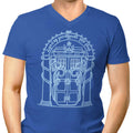 Speak Doctor Men's V-Neck - Adult & Kids T-Shirts, Sweatshirts & Hoodies apparel design preview 1
