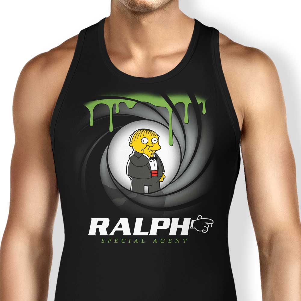 Special Agent Ralph Tank Top - Adult & Kids T-Shirts, Sweatshirts & Hoodies apparel design preview 1