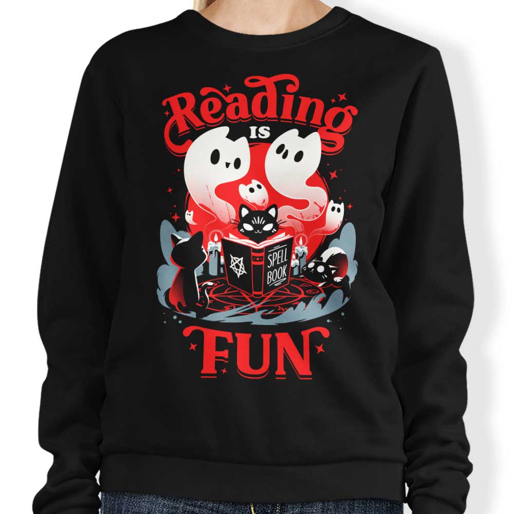 Spell Books are Fun - Adult & Kids T-Shirts, Sweatshirts & Hoodies apparel design preview 1