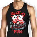 Spell Books are Fun Tank Top - Adult & Kids T-Shirts, Sweatshirts & Hoodies apparel design preview 1
