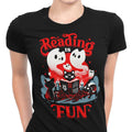 Spell Books are Fun Women's Apparel - Adult & Kids T-Shirts, Sweatshirts & Hoodies apparel design preview 1