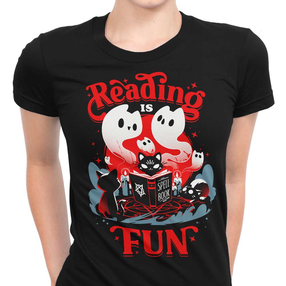Spell Books are Fun Women's Apparel - Adult & Kids T-Shirts, Sweatshirts & Hoodies apparel design preview 1