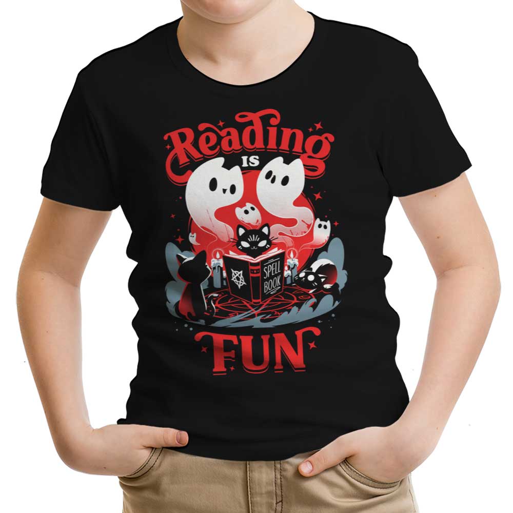 Spell Books are Fun Youth Apparel - Adult & Kids T-Shirts, Sweatshirts & Hoodies apparel design preview 1