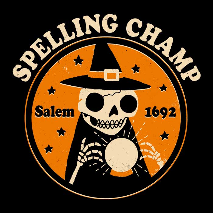 Spelling Champ - Adult & Kids T-Shirts, Sweatshirts & Hoodies apparel design preview 2