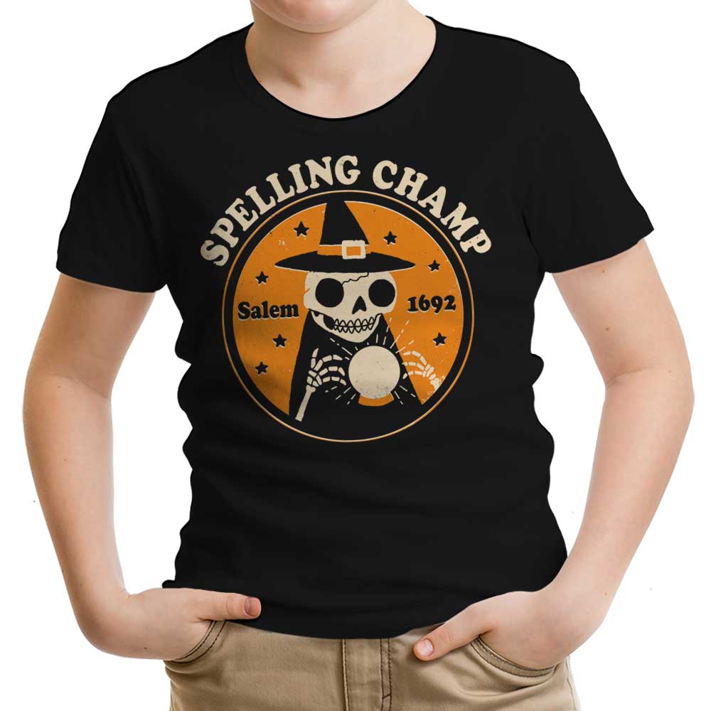Spelling Champ Youth Apparel - Adult & Kids T-Shirts, Sweatshirts & Hoodies apparel design preview 1