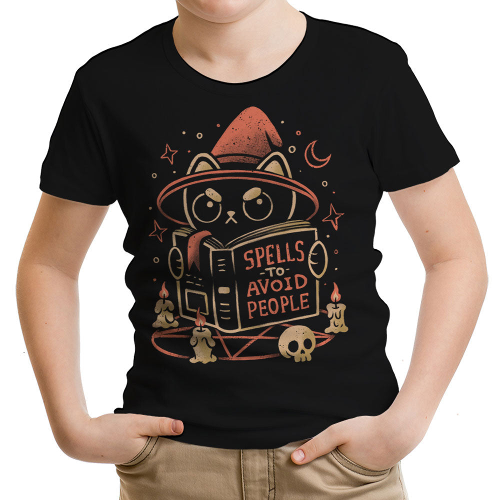 Spells to Avoid People Youth Apparel - Adult & Kids T-Shirts, Sweatshirts & Hoodies apparel design preview 1