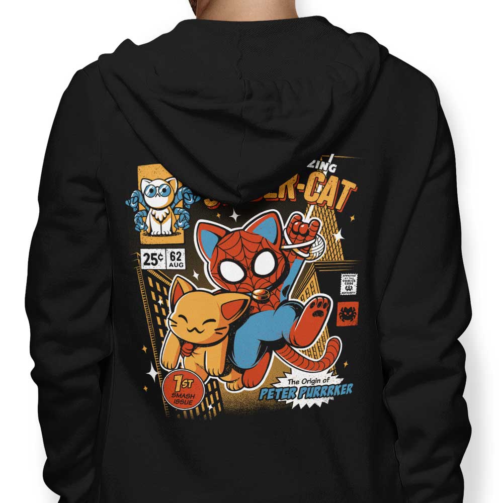 Spider Cat - Adult & Kids T-Shirts, Sweatshirts & Hoodies apparel design preview 1