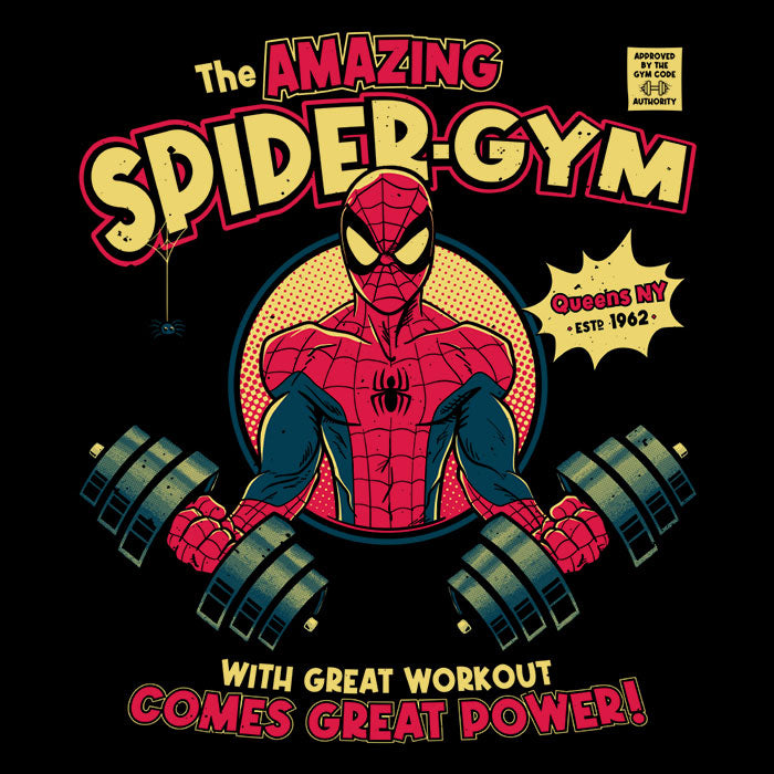 Spider Gym Men's Apparel - Adult & Kids T-Shirts, Sweatshirts & Hoodies apparel design preview 2