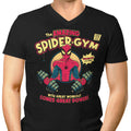 Spider Gym Men's V-Neck - Adult & Kids T-Shirts, Sweatshirts & Hoodies apparel design preview 1