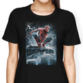 Spider Over the City Women's Apparel - Adult & Kids T-Shirts, Sweatshirts & Hoodies apparel design preview 1