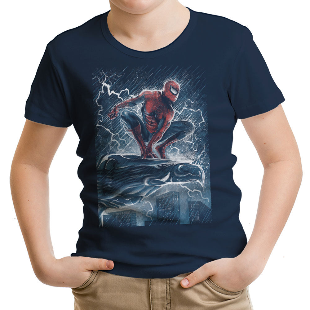 Spider Over the City Youth Apparel - Adult & Kids T-Shirts, Sweatshirts & Hoodies apparel design preview 2