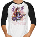 Spider Punk 3/4 Sleeve Raglan - Adult & Kids T-Shirts, Sweatshirts & Hoodies apparel design preview 1