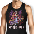 Spider Punk Tank Top - Adult & Kids T-Shirts, Sweatshirts & Hoodies apparel design preview 1