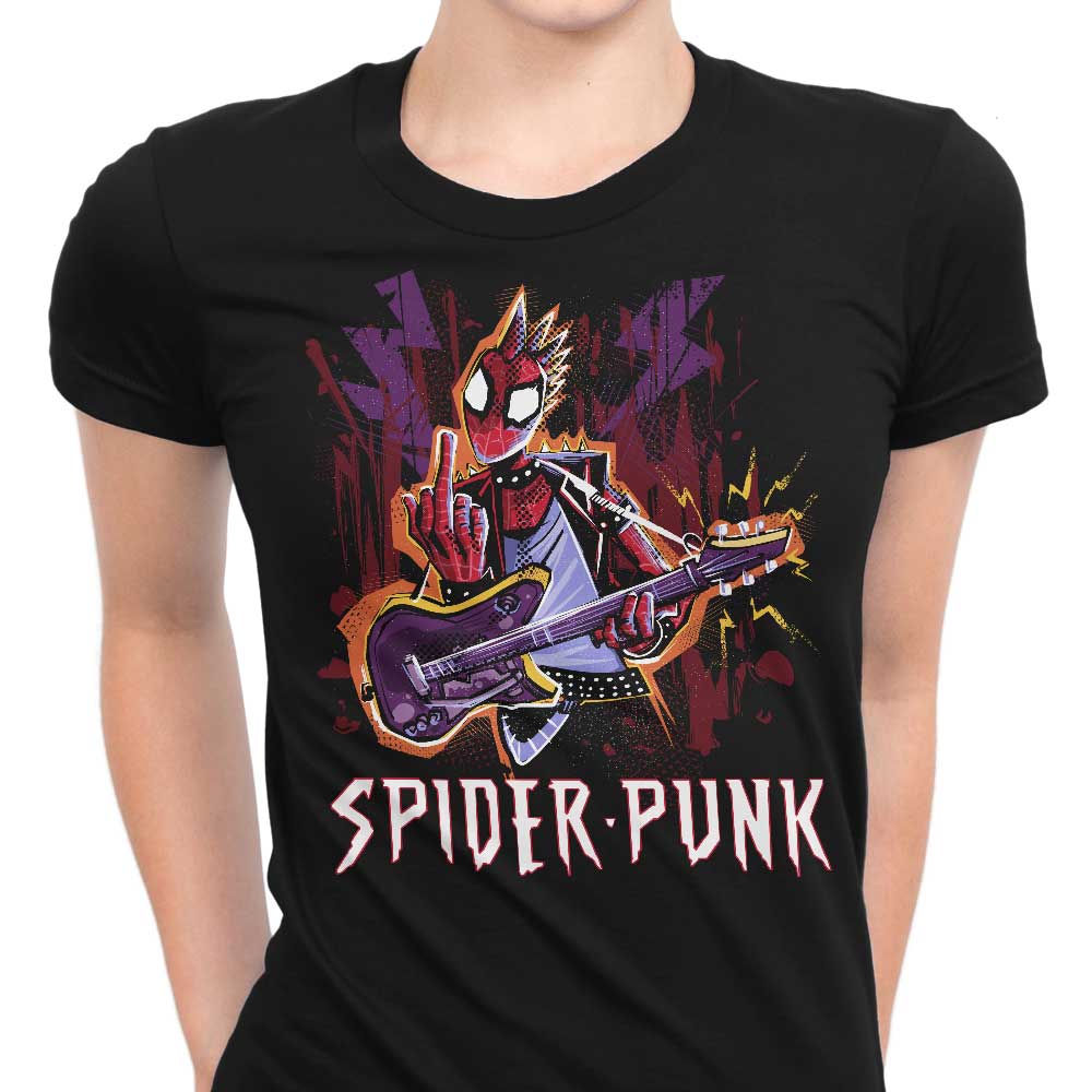 Spider Punk Women's Apparel - Adult & Kids T-Shirts, Sweatshirts & Hoodies apparel design preview 1