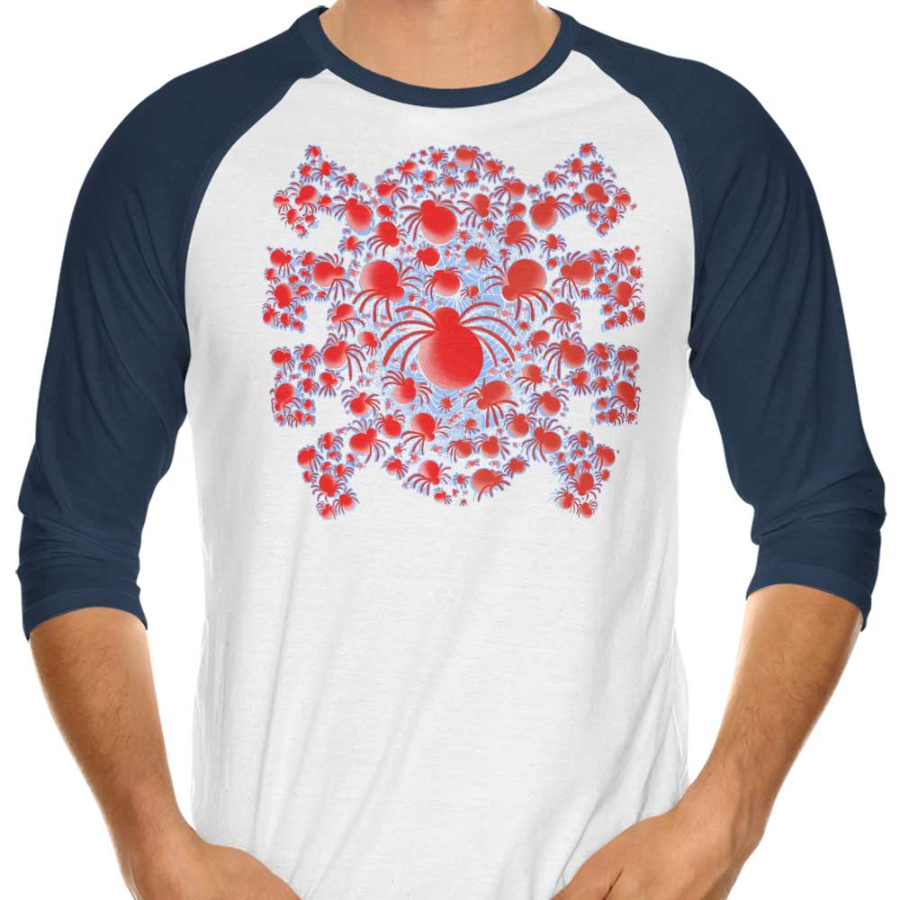 Spider Sense 3/4 Sleeve Raglan - Adult & Kids T-Shirts, Sweatshirts & Hoodies apparel design preview 1