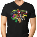 Spider Yaga Men's V-Neck - Adult & Kids T-Shirts, Sweatshirts & Hoodies apparel design preview 1