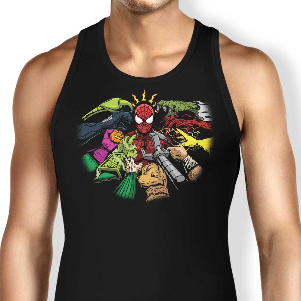 Spider Yaga Tank Top - Adult & Kids T-Shirts, Sweatshirts & Hoodies apparel design preview 1