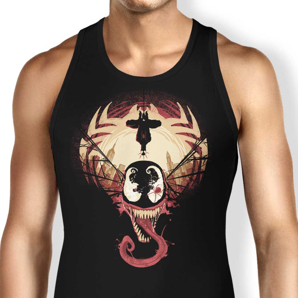 Spider's Nightmare Tank Top - Adult & Kids T-Shirts, Sweatshirts & Hoodies apparel design preview 1