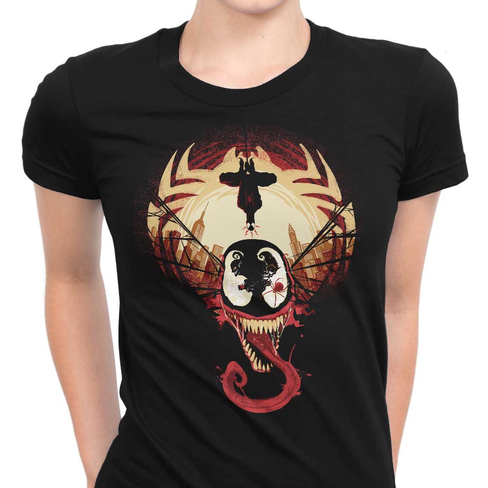 Spider's Nightmare Women's Apparel - Adult & Kids T-Shirts, Sweatshirts & Hoodies apparel design preview 1