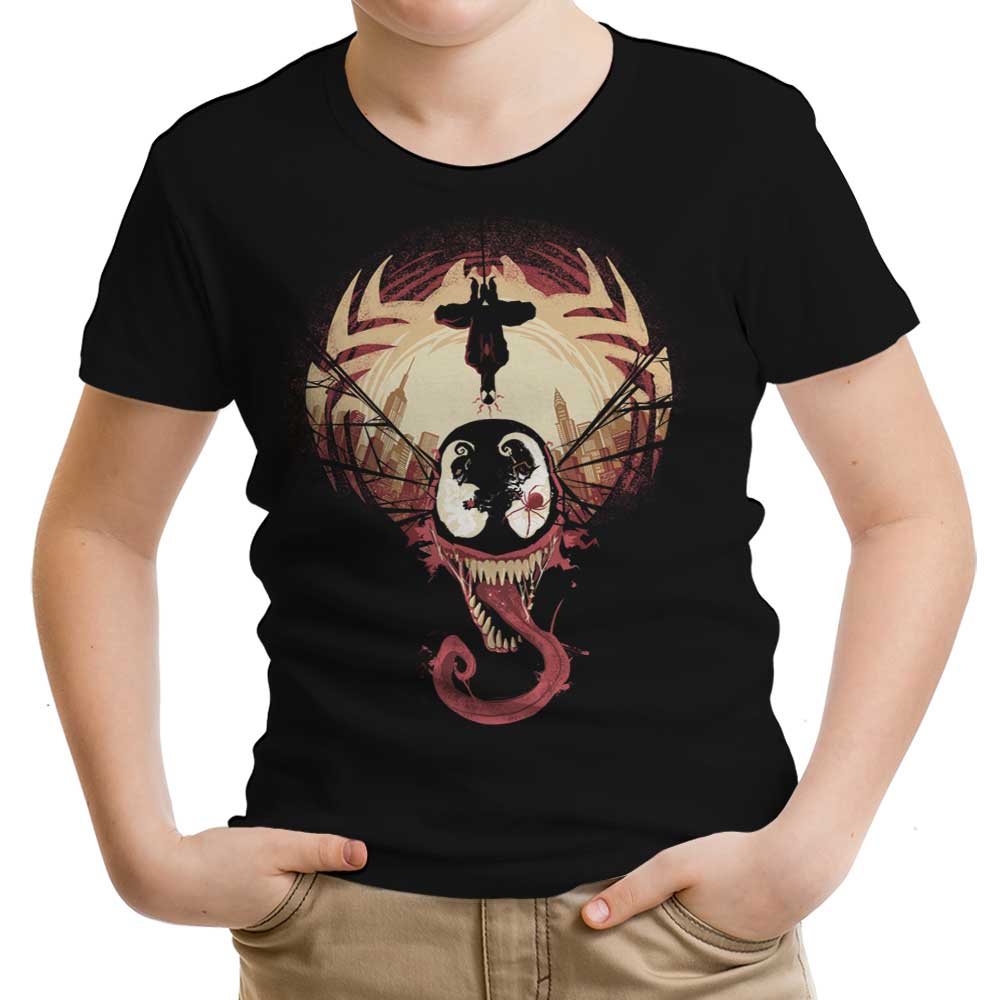 Spider's Nightmare Youth Apparel - Adult & Kids T-Shirts, Sweatshirts & Hoodies apparel design preview 1