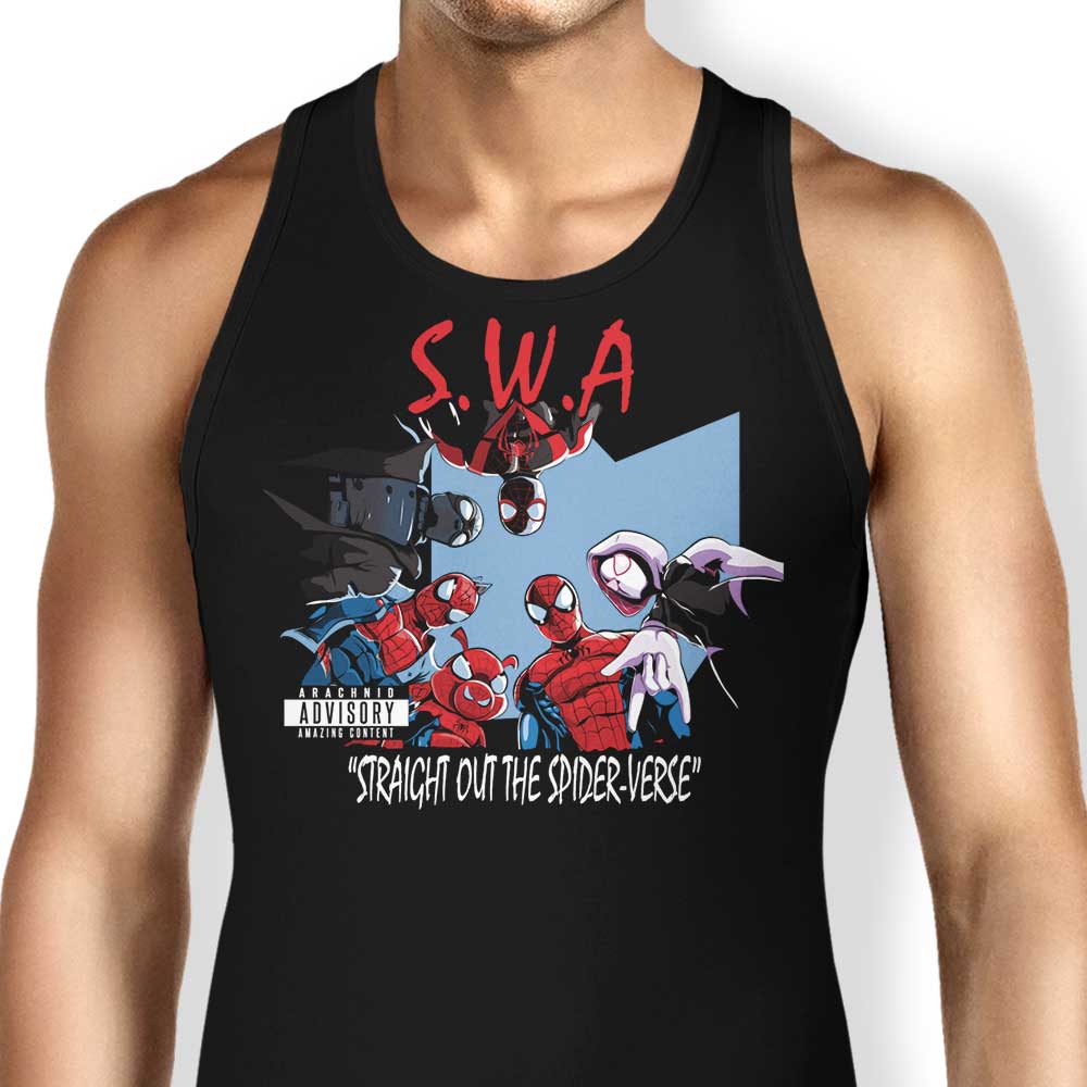 Spiders with Attitude Tank Top - Adult & Kids T-Shirts, Sweatshirts & Hoodies apparel design preview 1