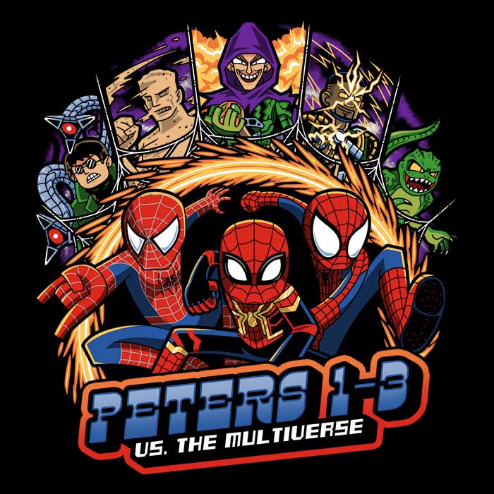 Spidey Pilgrim - Adult & Kids T-Shirts, Sweatshirts & Hoodies apparel design preview 2