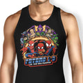 Spidey Pilgrim Tank Top - Adult & Kids T-Shirts, Sweatshirts & Hoodies apparel design preview 1