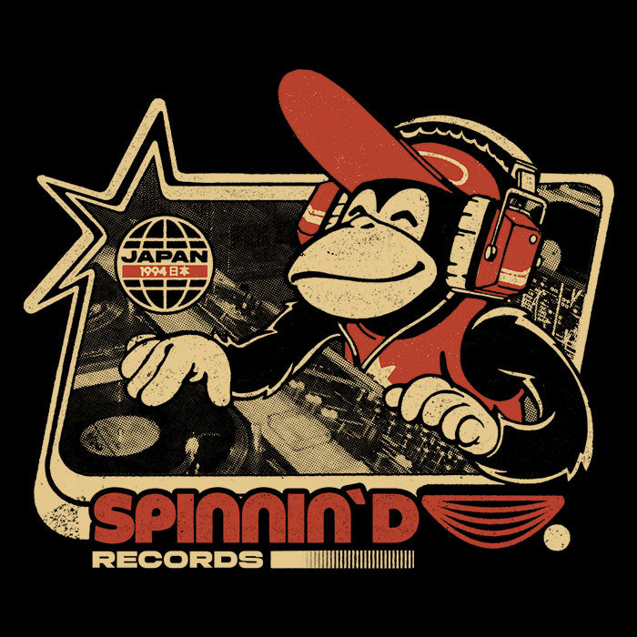 Spinnin' D Tank Top - Adult & Kids T-Shirts, Sweatshirts & Hoodies apparel design preview 2