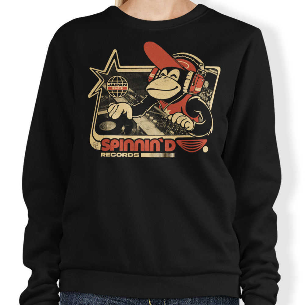 Spinnin' D - Adult & Kids T-Shirts, Sweatshirts & Hoodies apparel design preview 1