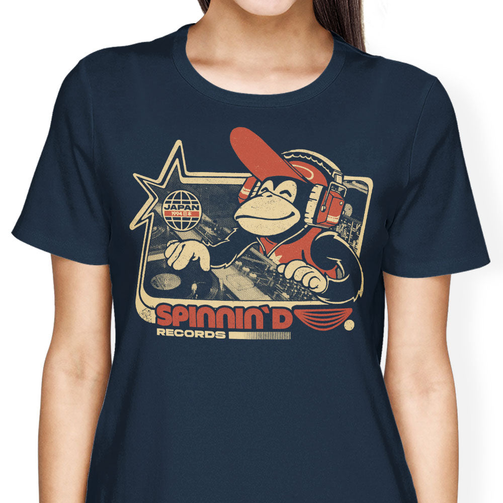 Spinnin' D Women's Apparel - Adult & Kids T-Shirts, Sweatshirts & Hoodies apparel design preview 2