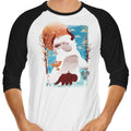 Spirited Companion 3/4 Sleeve Raglan - Adult & Kids T-Shirts, Sweatshirts & Hoodies apparel design preview 1