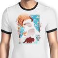 Spirited Companion Ringer - Adult & Kids T-Shirts, Sweatshirts & Hoodies apparel design preview 1