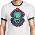 Splash of Terror Ringer - Adult & Kids T-Shirts, Sweatshirts & Hoodies apparel design preview 1
