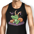 Spooky Alligator Tank Top - Adult & Kids T-Shirts, Sweatshirts & Hoodies apparel design preview 1