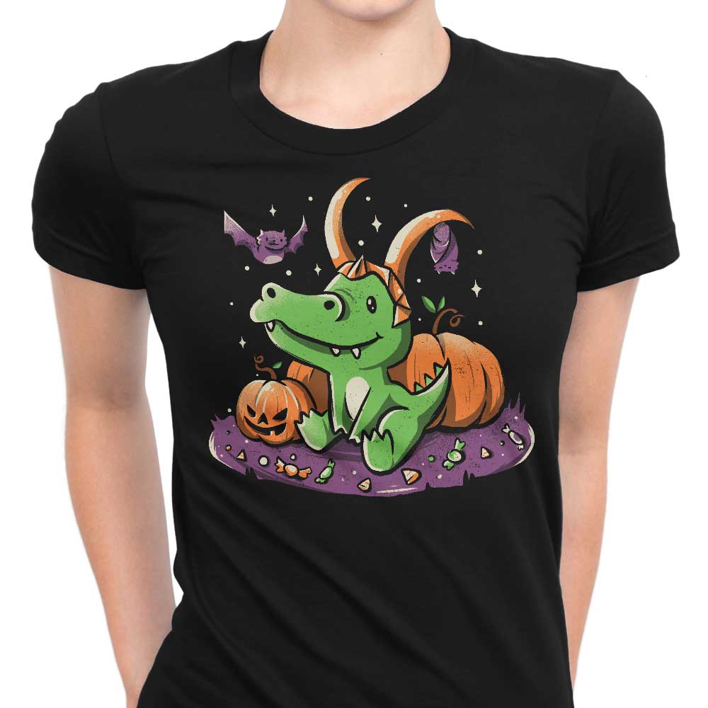 Spooky Alligator Women's Apparel - Adult & Kids T-Shirts, Sweatshirts & Hoodies apparel design preview 1