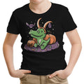 Spooky Alligator Youth Apparel - Adult & Kids T-Shirts, Sweatshirts & Hoodies apparel design preview 1