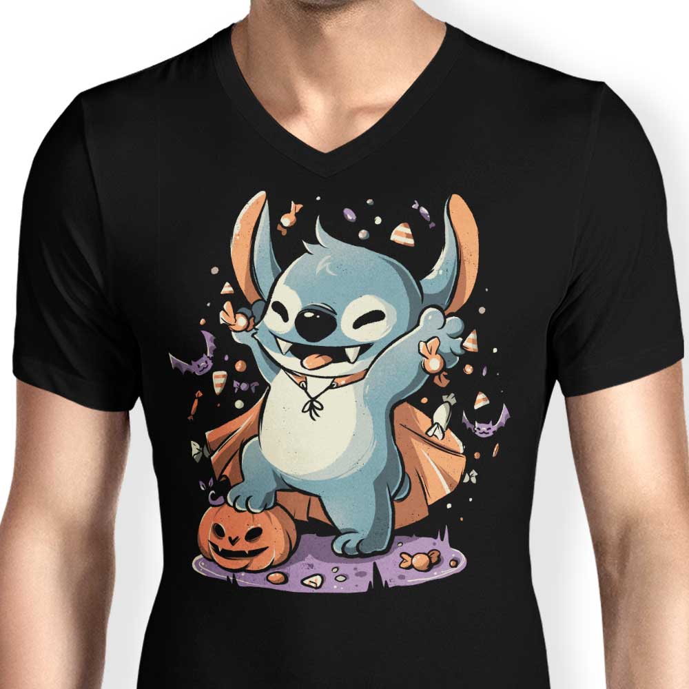Spooky Candy 626 Men's V-Neck - Adult & Kids T-Shirts, Sweatshirts & Hoodies apparel design preview 1