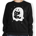 Spooky Cat Snatcher - Adult & Kids T-Shirts, Sweatshirts & Hoodies apparel design preview 1