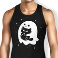 Spooky Cat Snatcher Tank Top - Adult & Kids T-Shirts, Sweatshirts & Hoodies apparel design preview 1