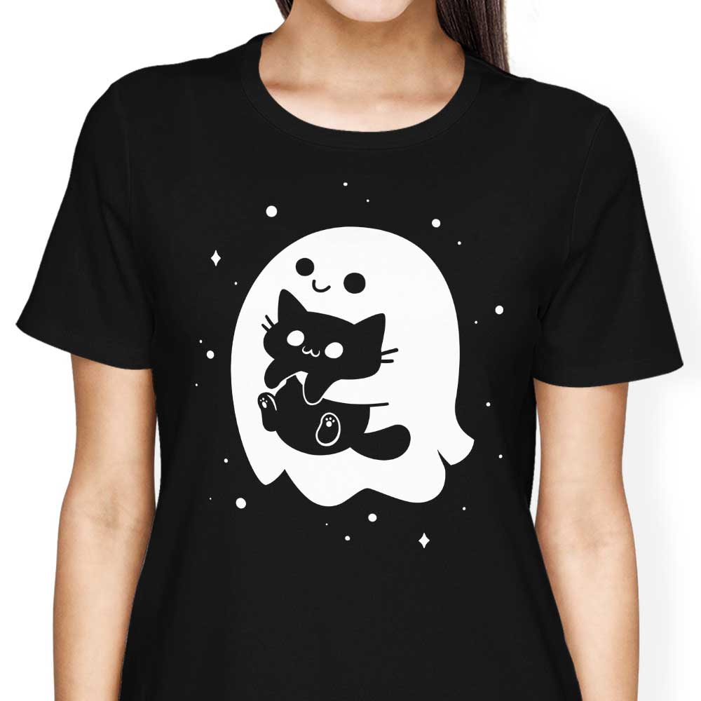 Spooky Cat Snatcher Women's Apparel - Adult & Kids T-Shirts, Sweatshirts & Hoodies apparel design preview 1