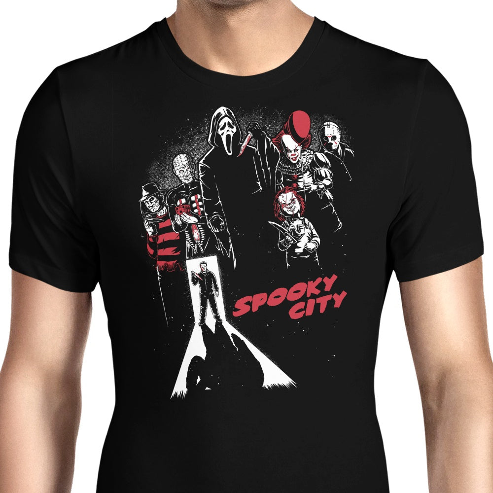 Spooky City Men's Apparel - Adult & Kids T-Shirts, Sweatshirts & Hoodies apparel design preview 1