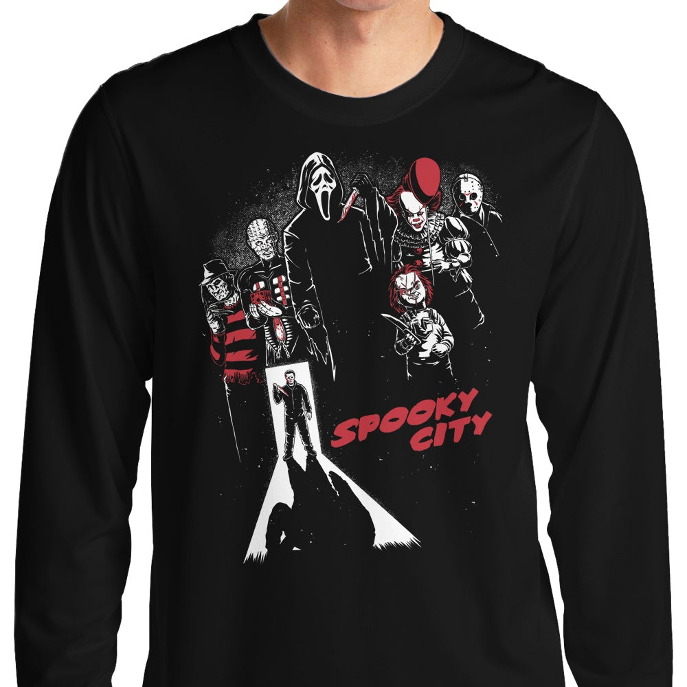 Spooky City - Adult & Kids T-Shirts, Sweatshirts & Hoodies apparel design preview 1
