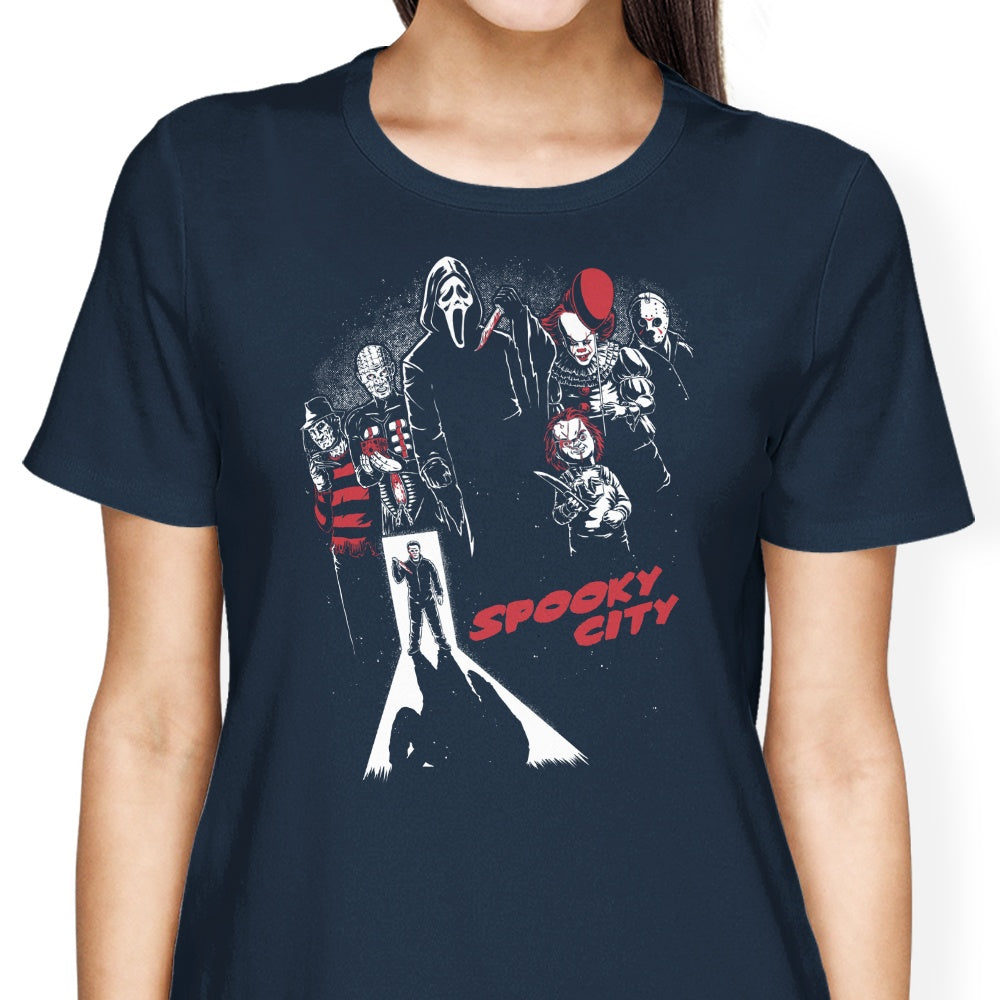 Spooky City Women's Apparel - Adult & Kids T-Shirts, Sweatshirts & Hoodies apparel design preview 2
