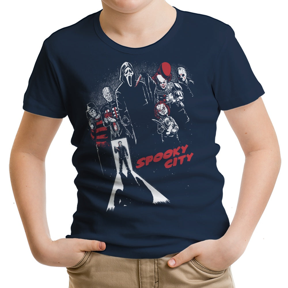 Spooky City Youth Apparel - Adult & Kids T-Shirts, Sweatshirts & Hoodies apparel design preview 2