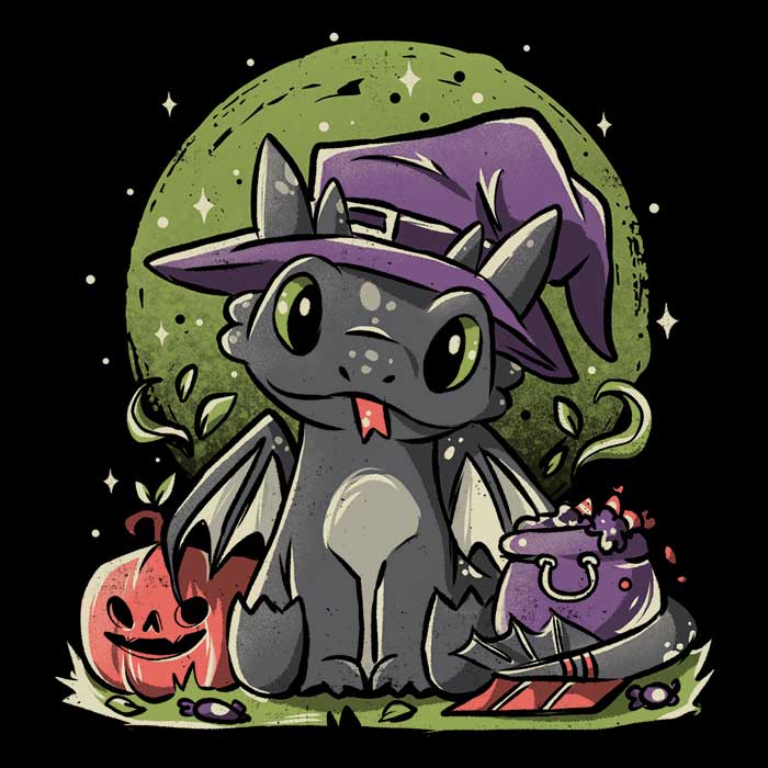Spooky Fury Women's Apparel - Adult & Kids T-Shirts, Sweatshirts & Hoodies apparel design preview 2