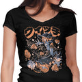 Spooky Hunter Women's V-Neck - Adult & Kids T-Shirts, Sweatshirts & Hoodies apparel design preview 1