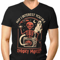 Spooky Movie Men's V-Neck - Adult & Kids T-Shirts, Sweatshirts & Hoodies apparel design preview 1